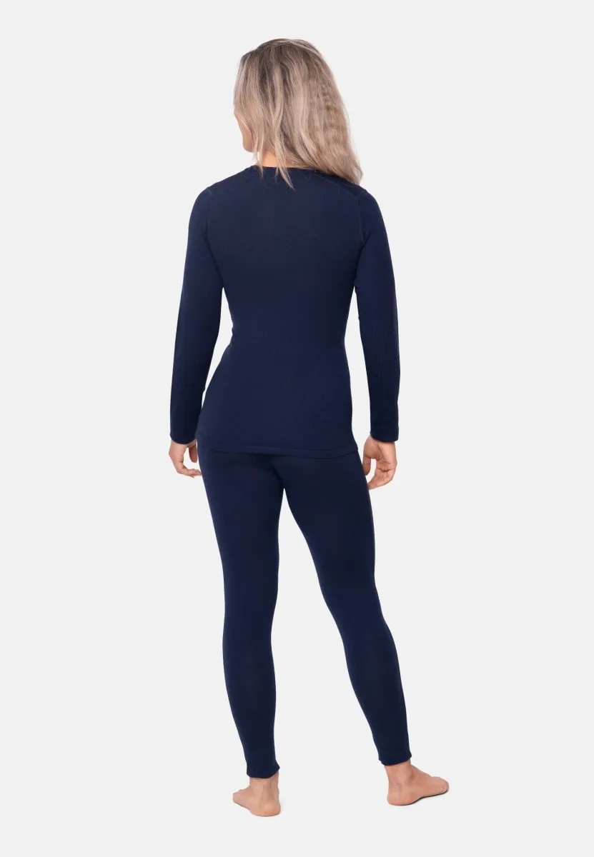 MERINO WOOL BASE LAYER SET FOR WOMEN