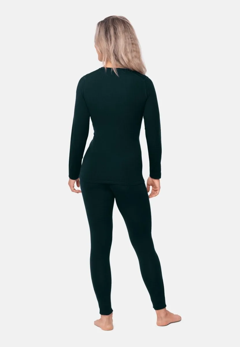 MERINO WOOL BASE LAYER SET FOR WOMEN