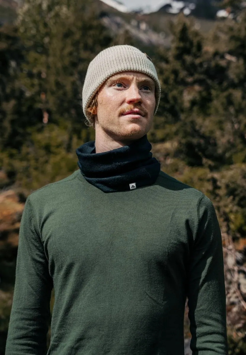 MERINO WOOL NECK GAITER FOR MEN & WOMEN