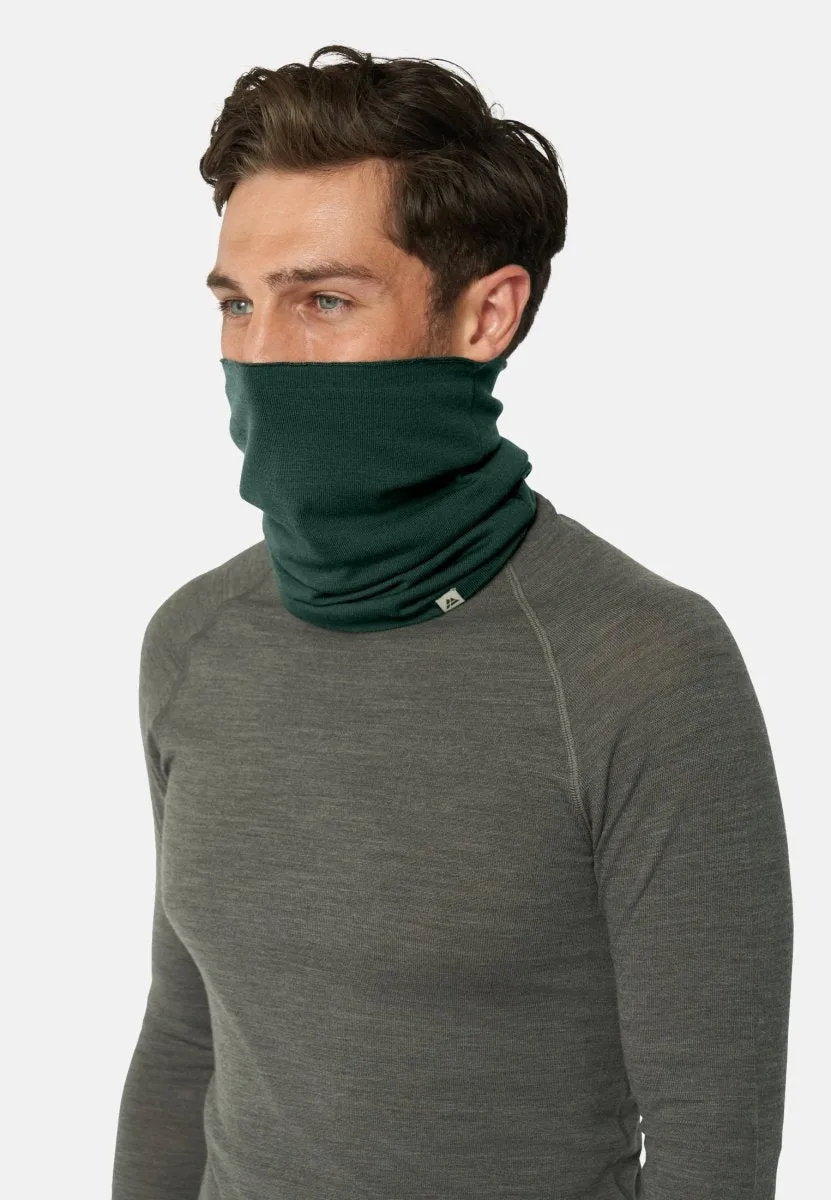 MERINO WOOL NECK GAITER FOR MEN & WOMEN