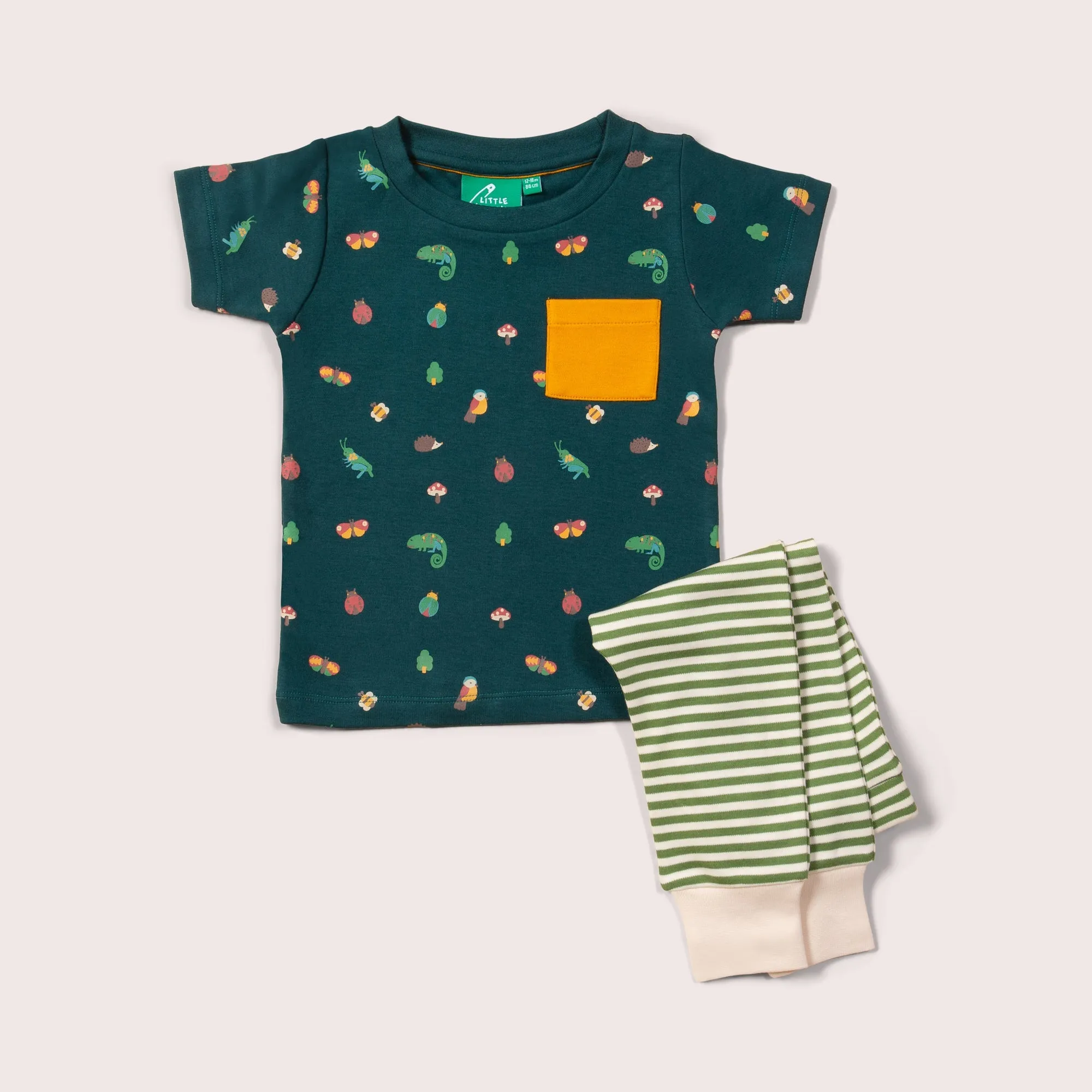 Mini Marvels Organic T-Shirt & Jogger Playset