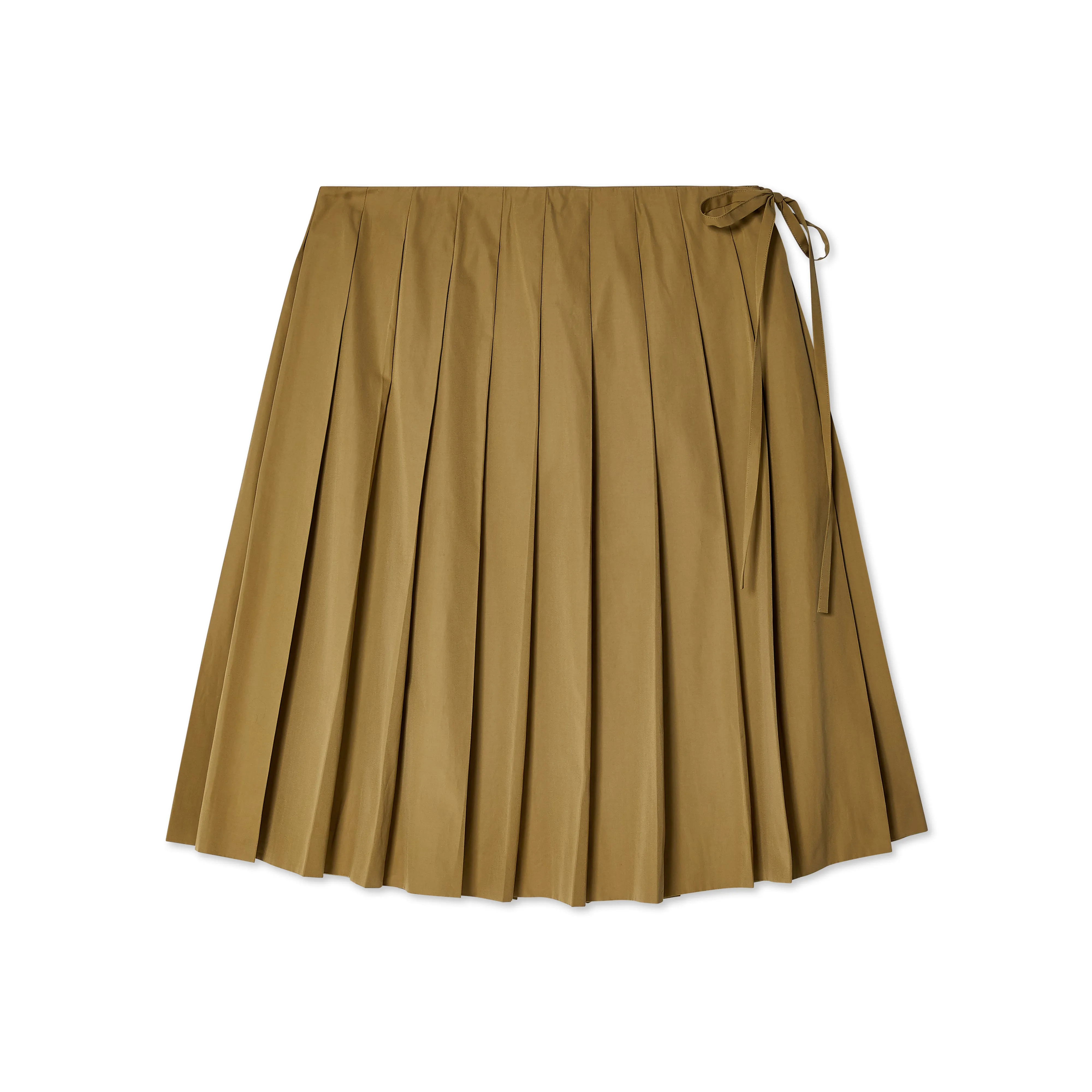 Miu Miu - Women's Poplin Skirt - (Clay Grey)