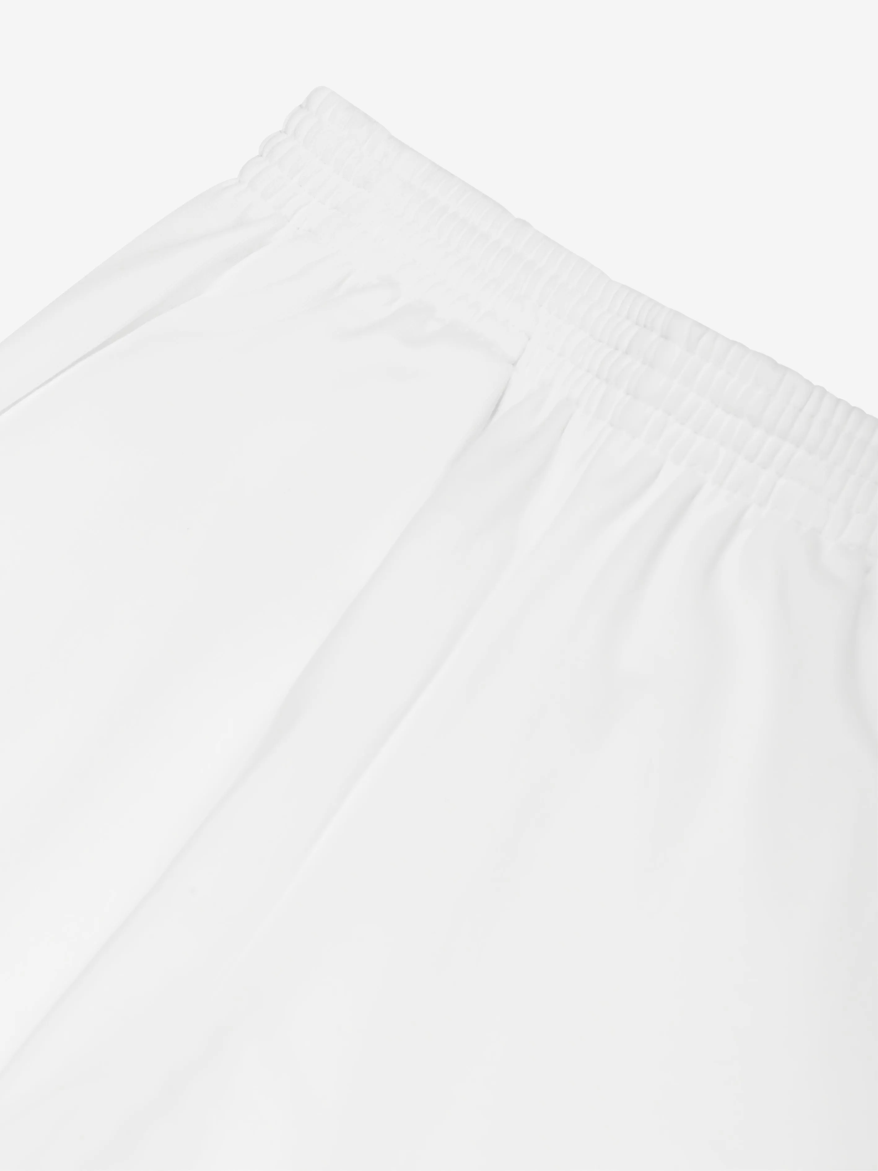 MM6 Maison Margiela Kids Wide Leg Joggers in White