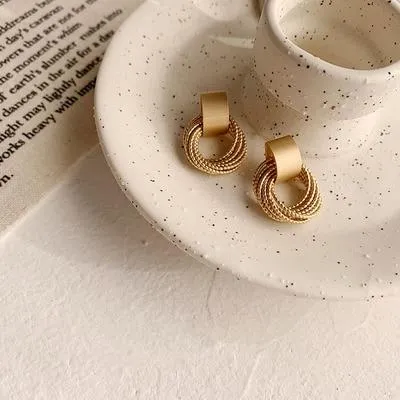 Multi-layer Circle Earrings