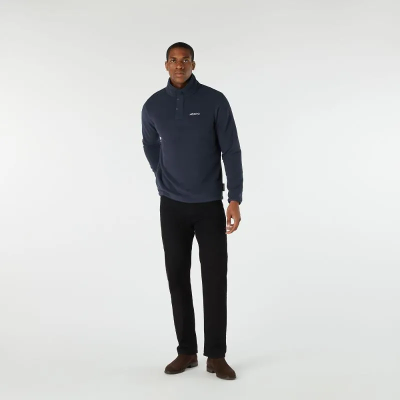 Musto Snap PT Pullover Mens Fleece Jumper - Navy