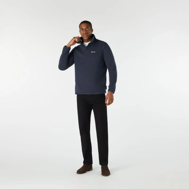 Musto Snap PT Pullover Mens Fleece Jumper - Navy