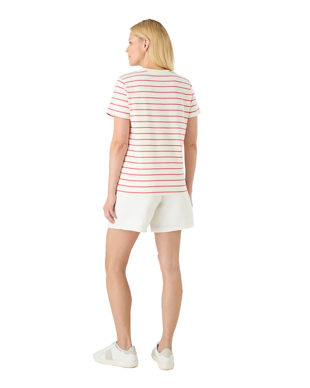 Musto Womens Classic Striped Short Sleeve T-Shirt