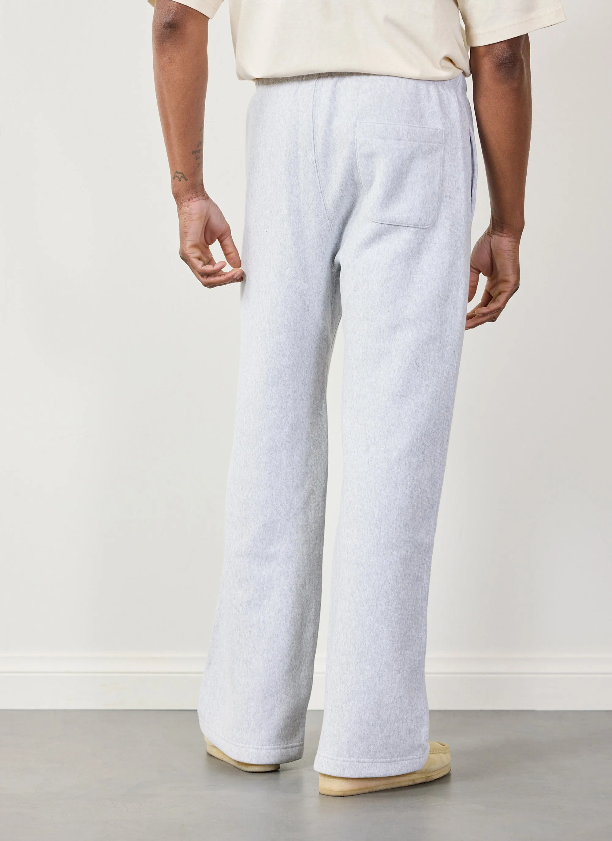 Mystic Hands Straight Leg Trackpant | Champion and Percival | Heather Grey