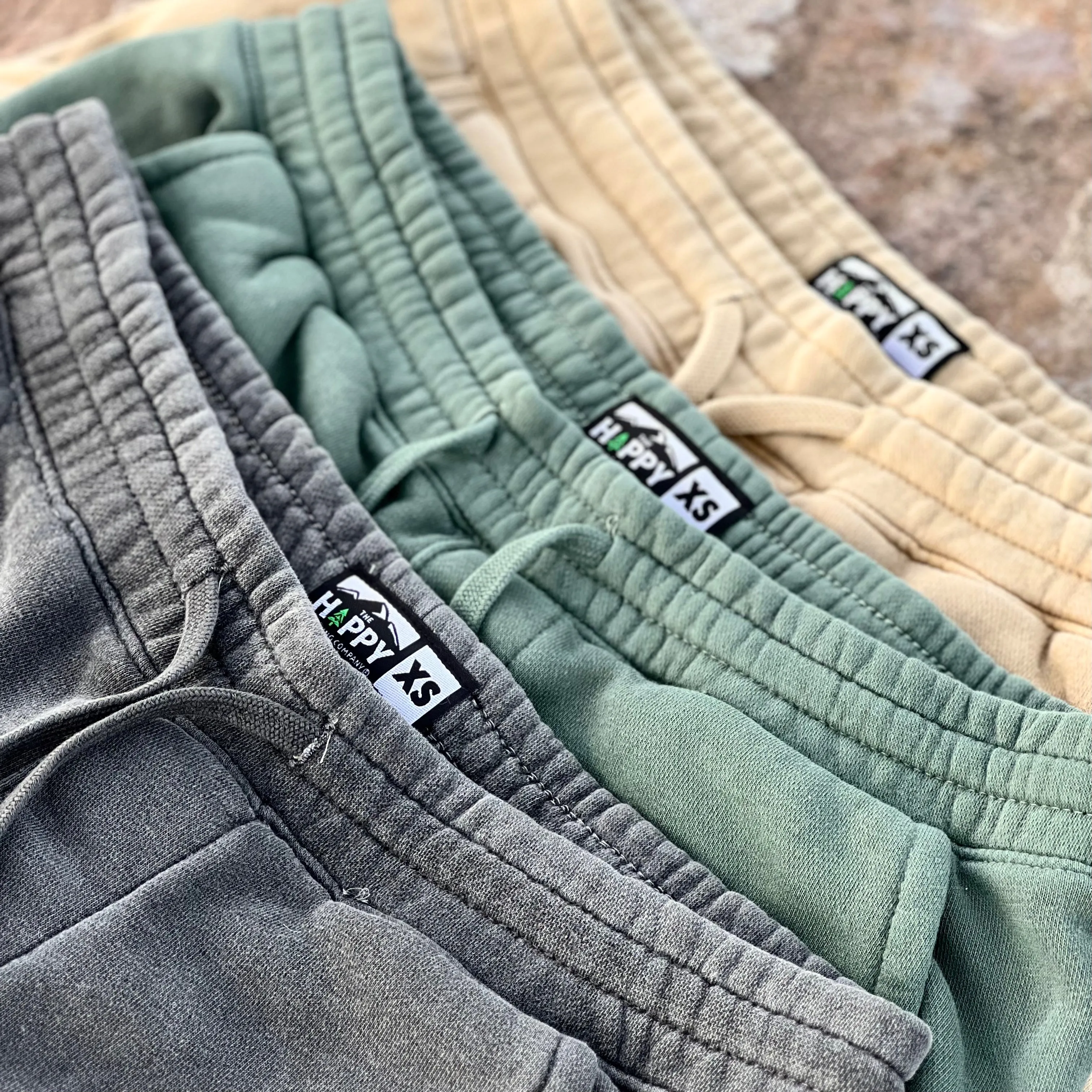 Nature-Dyed Unisex Jogger-Style Sweats w / Logo Label | 🏔️ Mountain Edition |