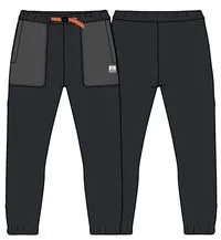 Offgrid Recycled Sherpa Fleece Jogger - Black