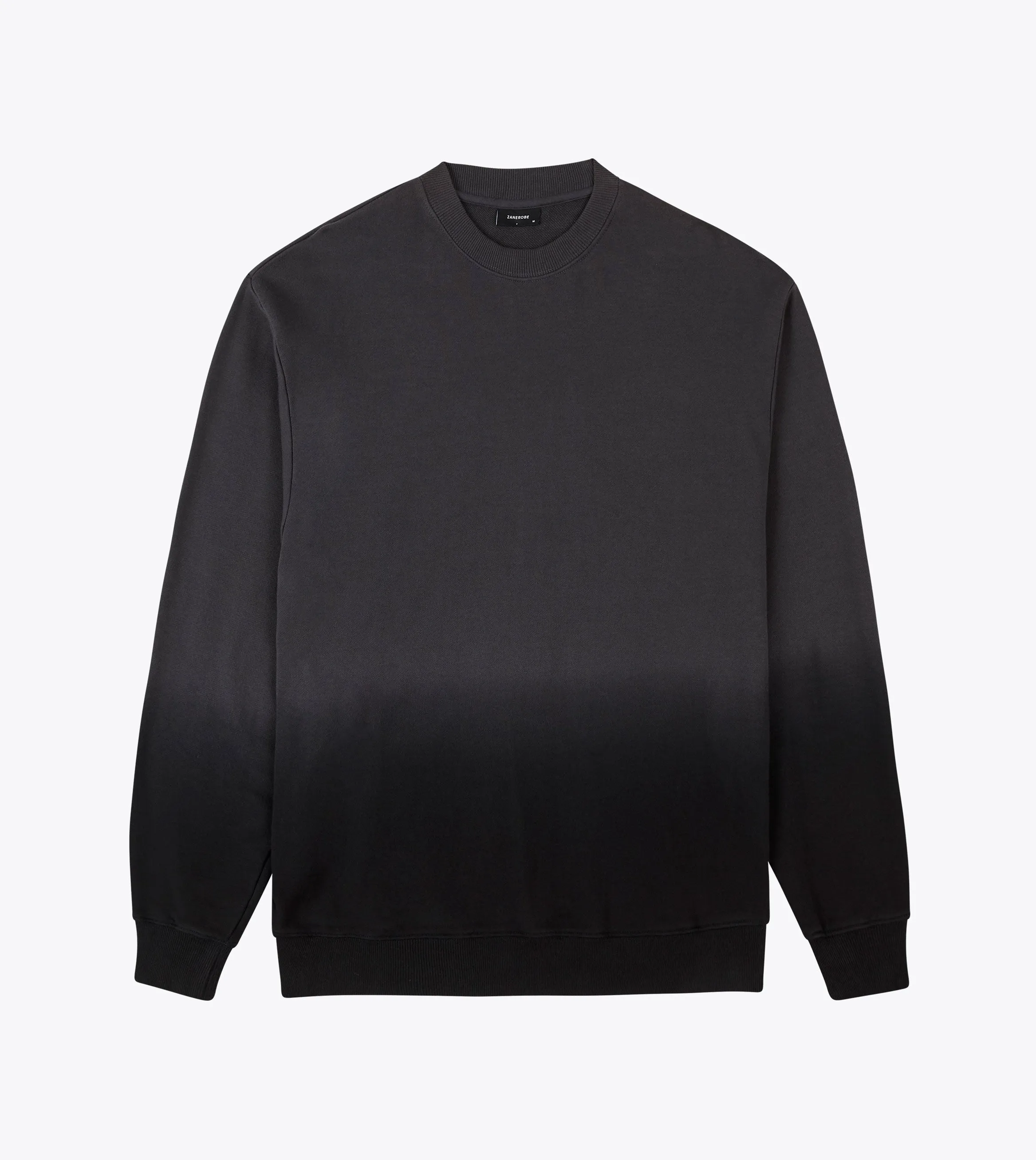 Ombre Orgo Crew Sweat Black/Grey