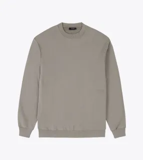 Orgo Crew Sweat Dk Moss