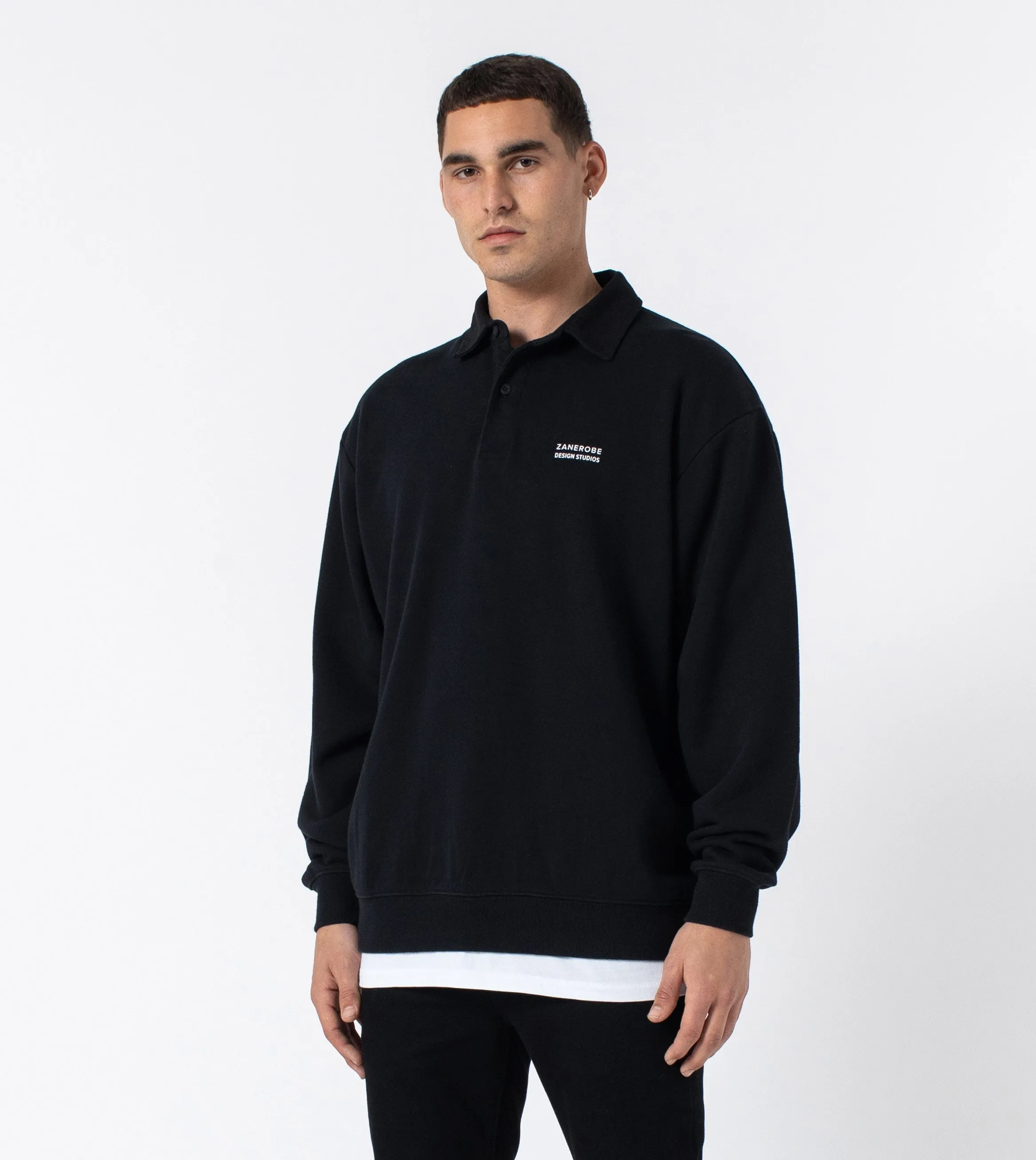 Orgo Rugby Sweat Black