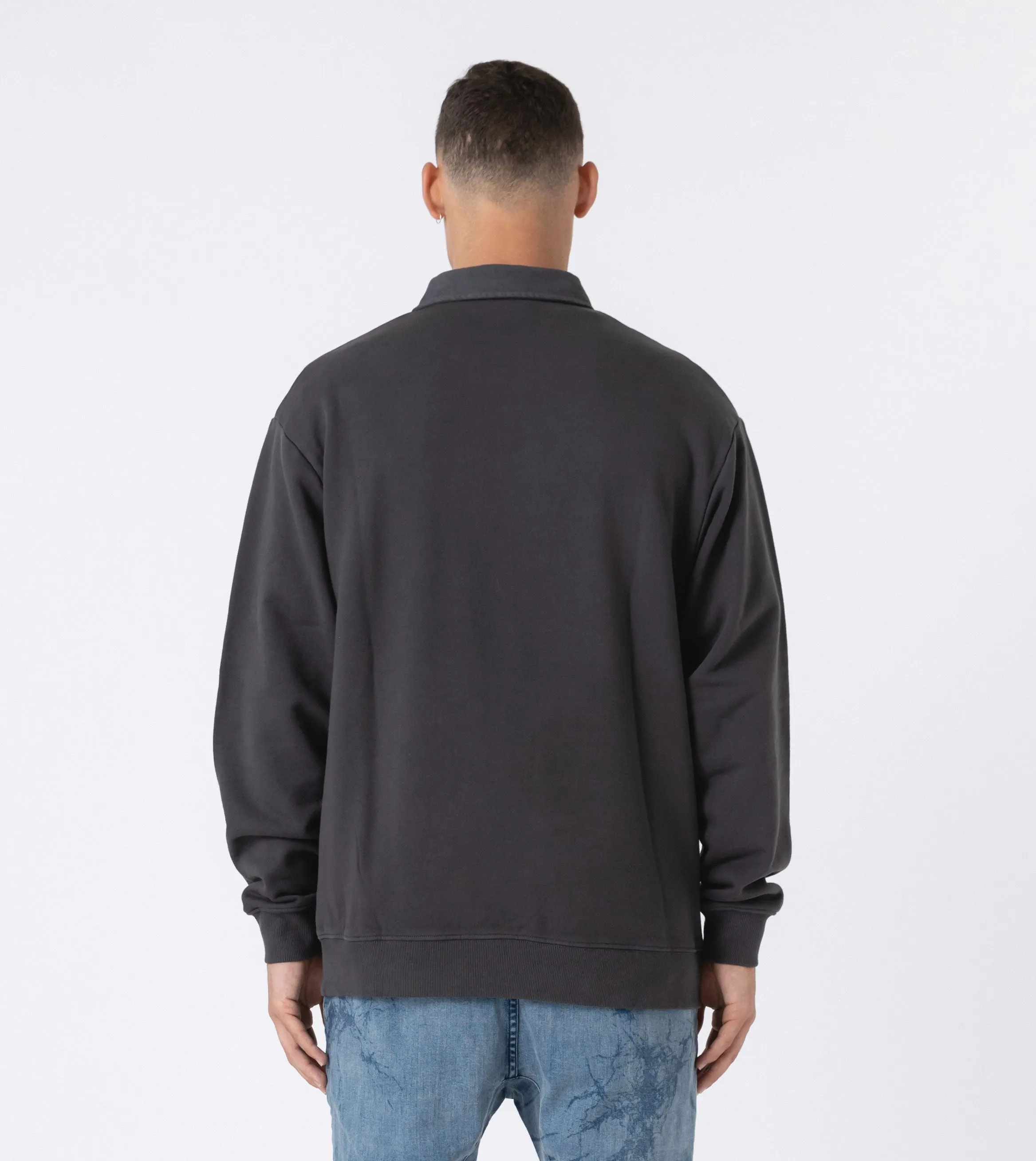 Orgo Rugby Sweat GD Dk Grey