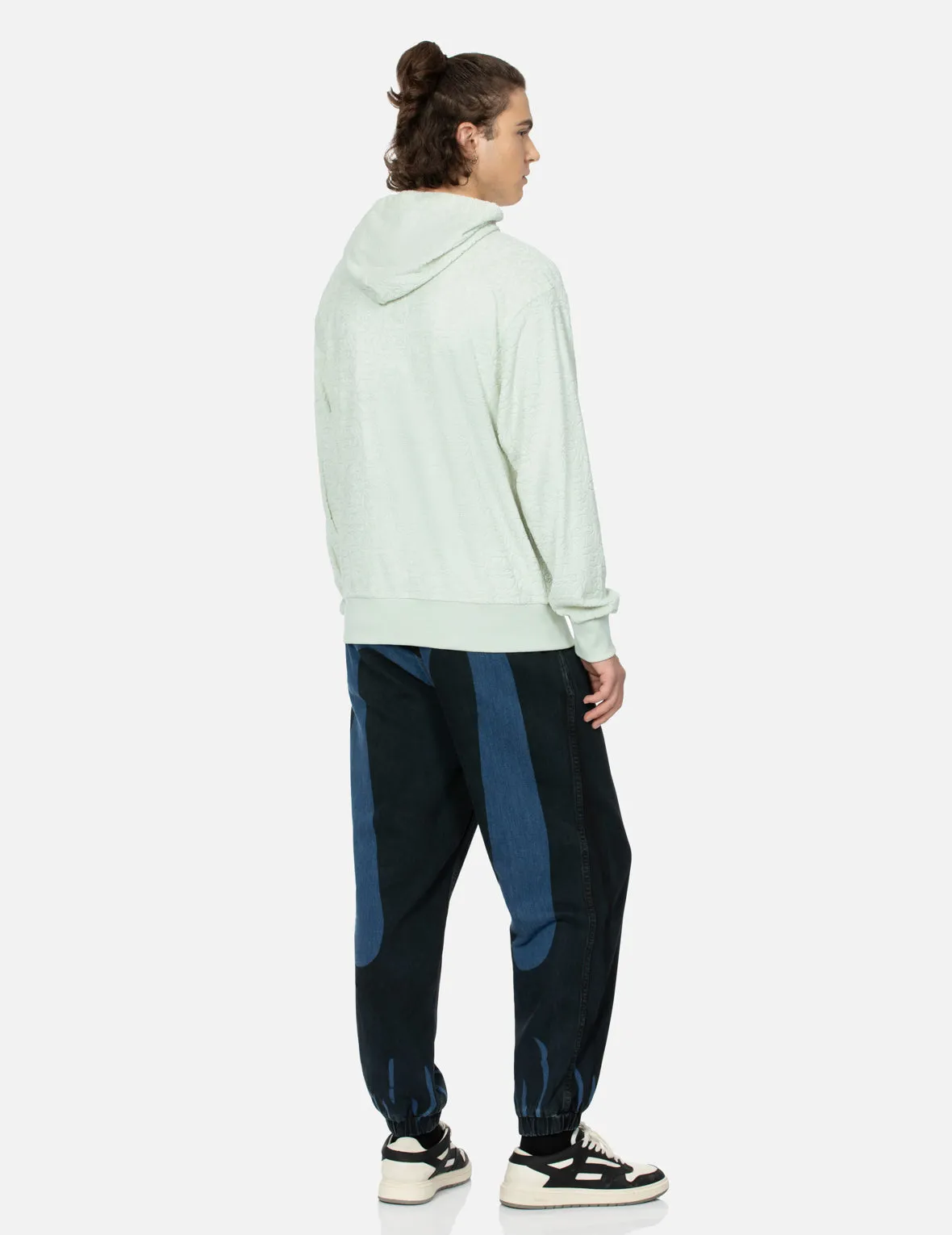 Overdye Daicock Wide-leg Denim Joggers