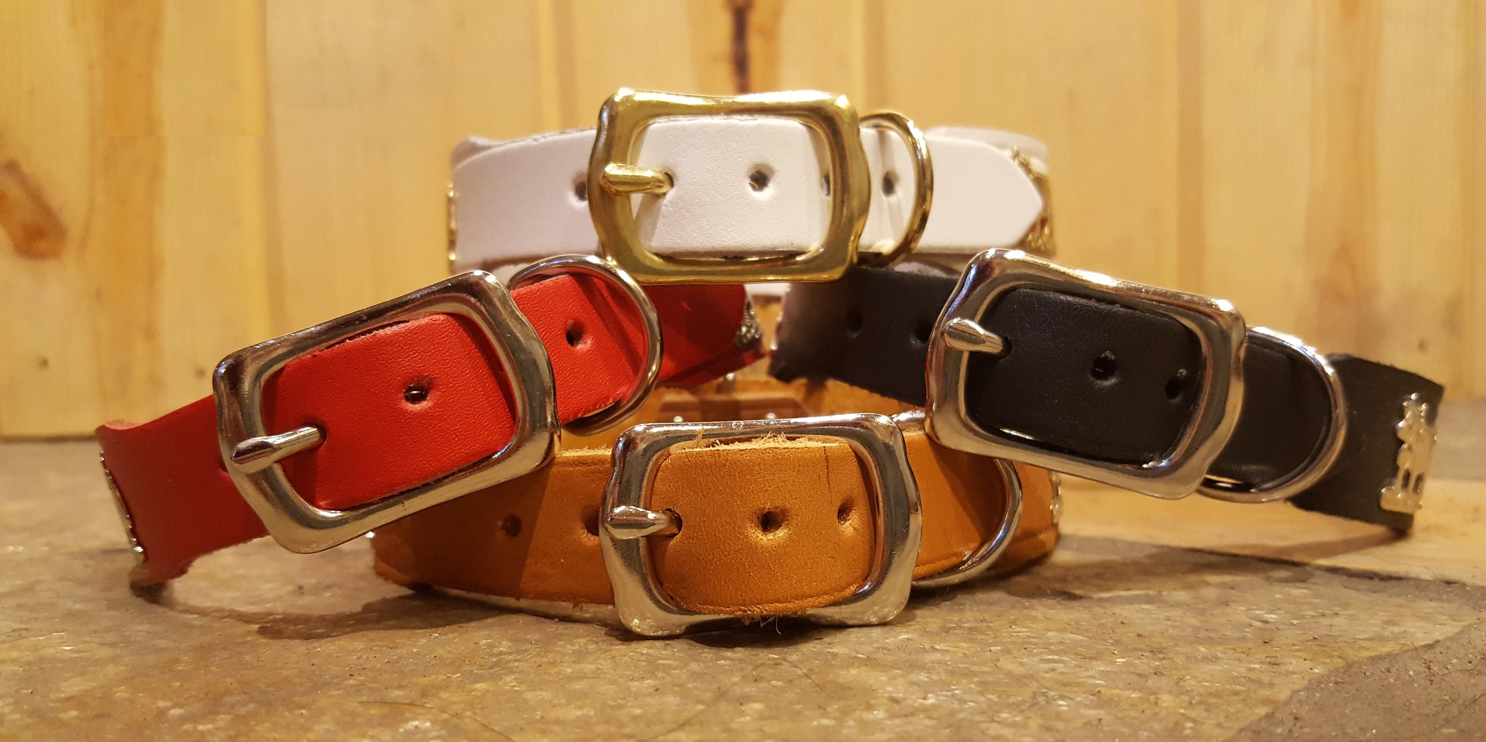 Overstock Sale! 1" Small Traditional Swiss Dog Collar