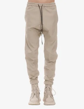 Panelled Denim Joggers