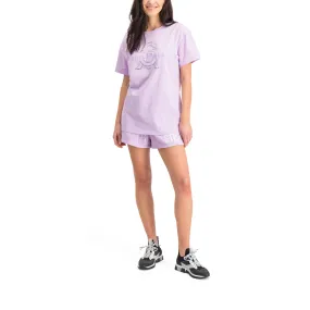 PAYTON LADIES KNITTED T-SHIRT LILAC