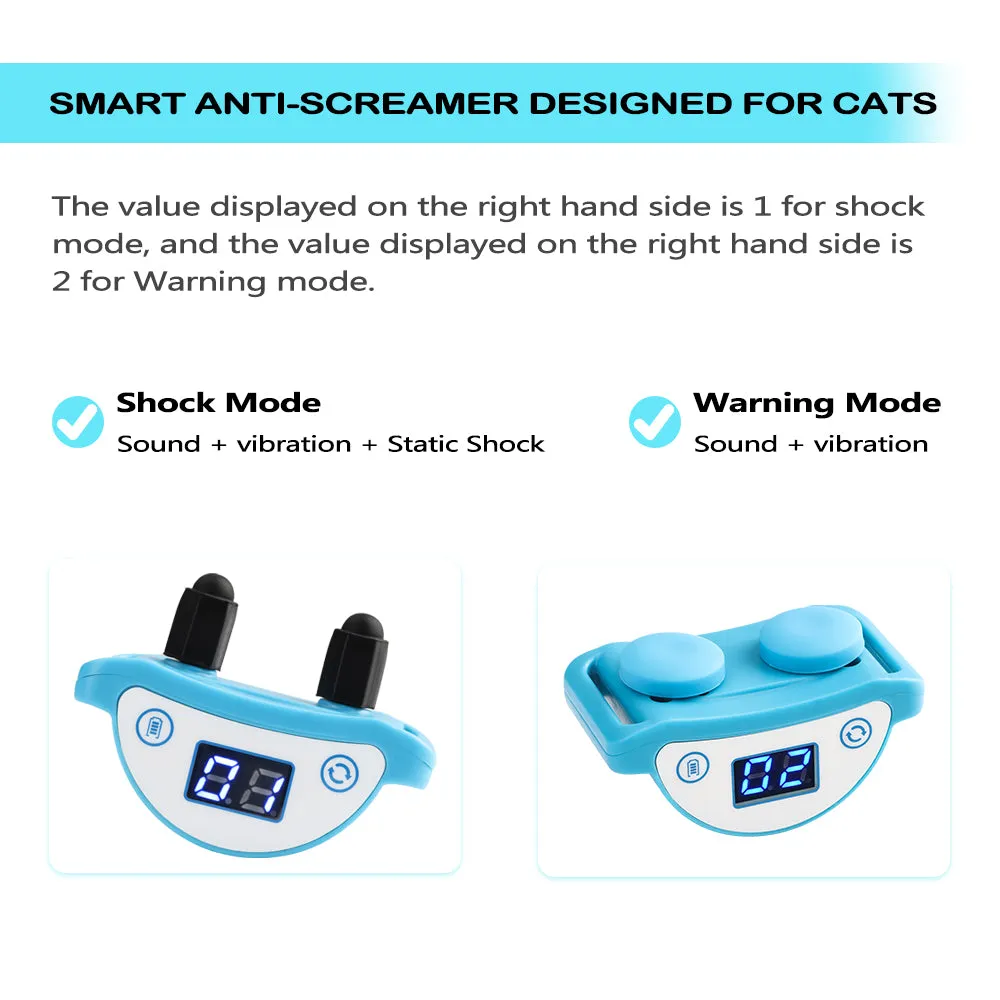 PC 558 Cat Anti Meowing Collar