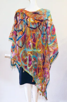 Perla Kopeloff - Nuno Felted Poncho