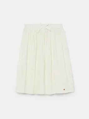 Pleated Long Skirt