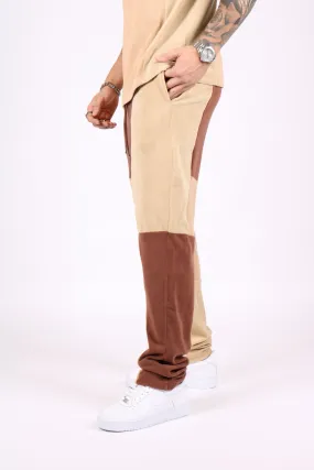 Polar Tonal Tan & Brown Fleece Jogger