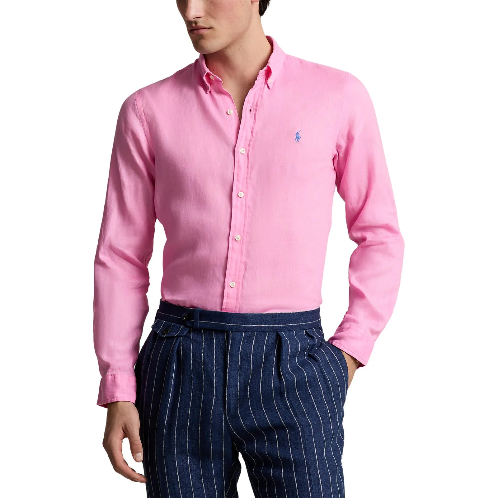 Polo Ralph Lauren - Linen Shirt - Harbour Pink