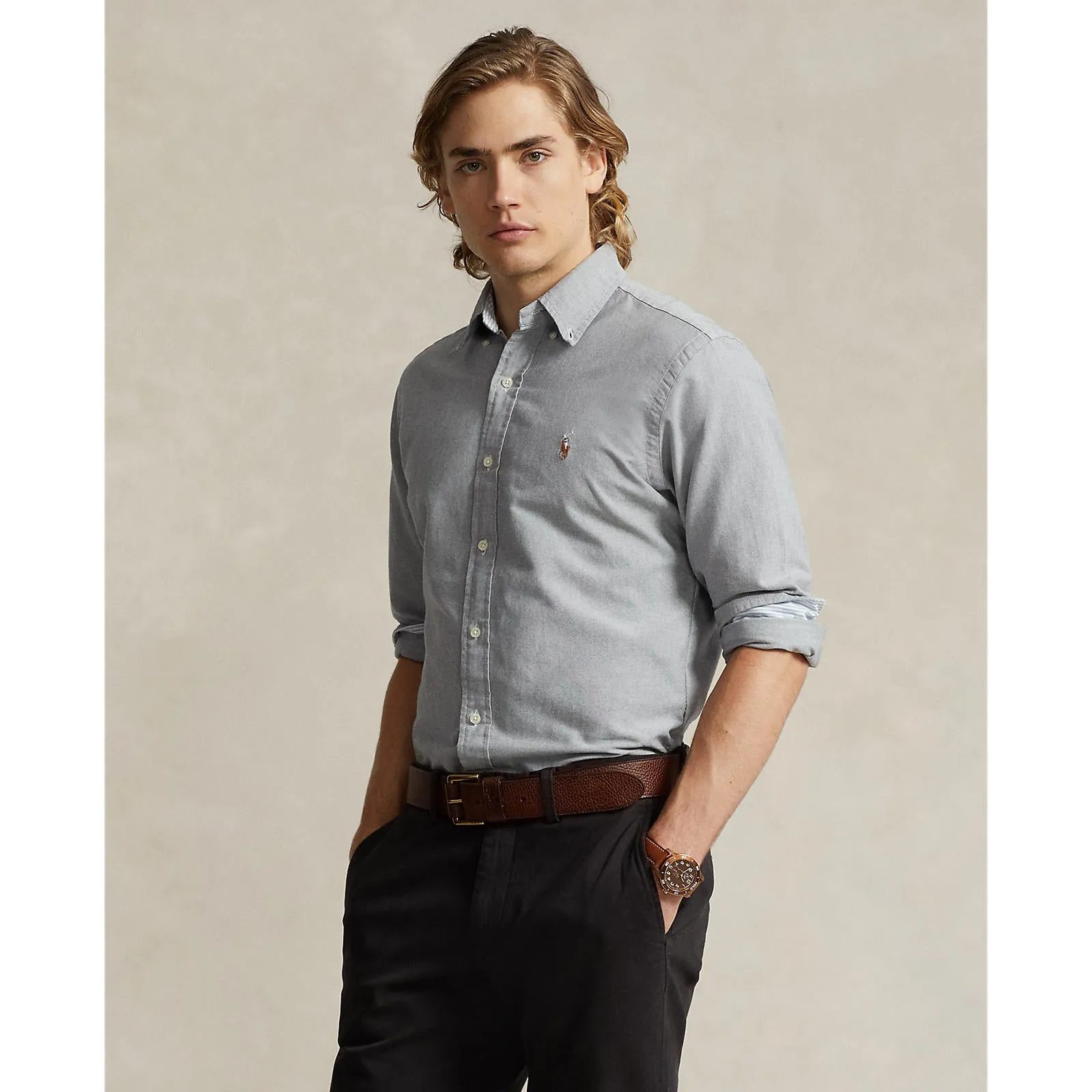 Polo Ralph Lauren - Oxford Shirt - Slate