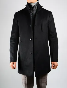 Preston Brushed Cadet Collar Coat