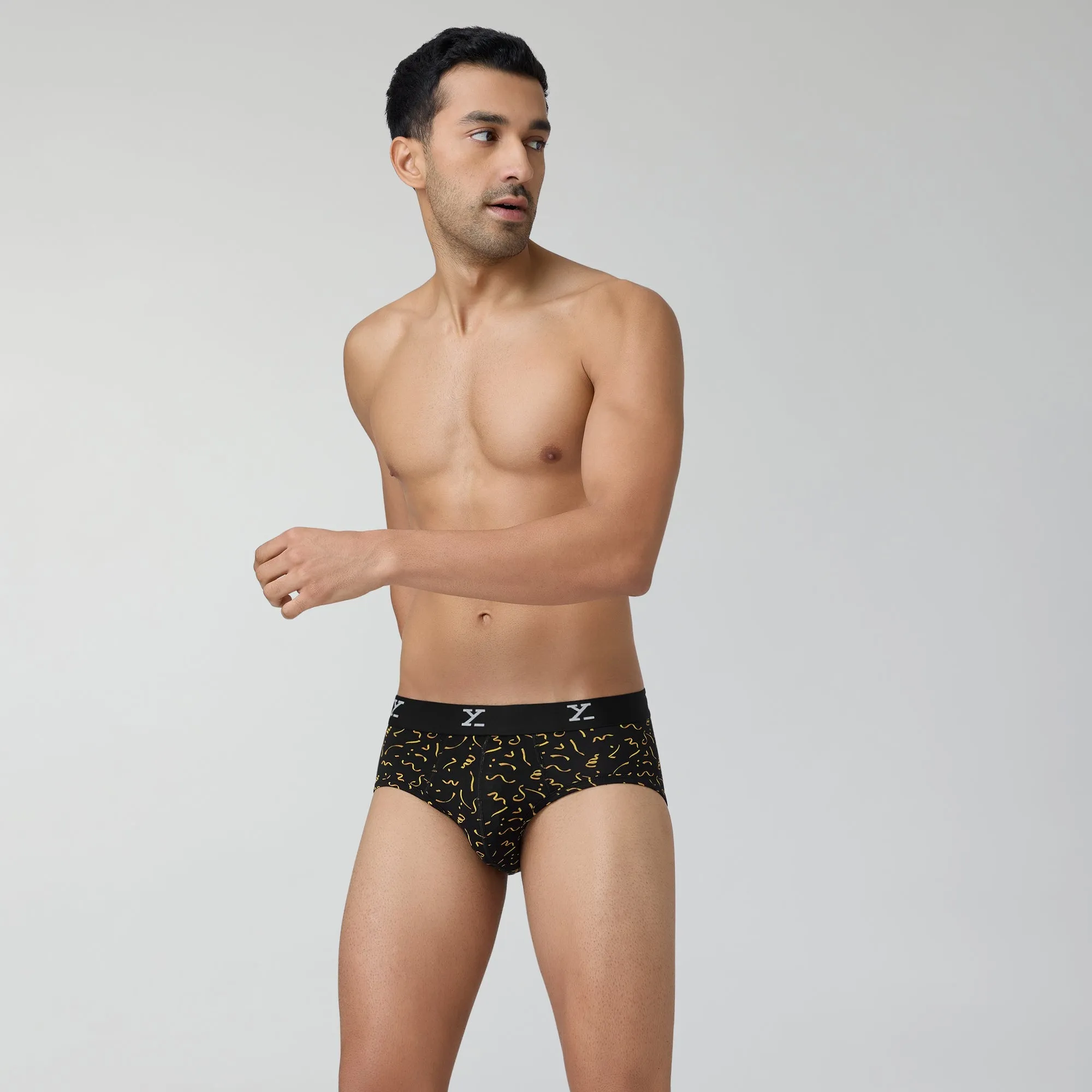 Prints For You Briefs Confetti Black