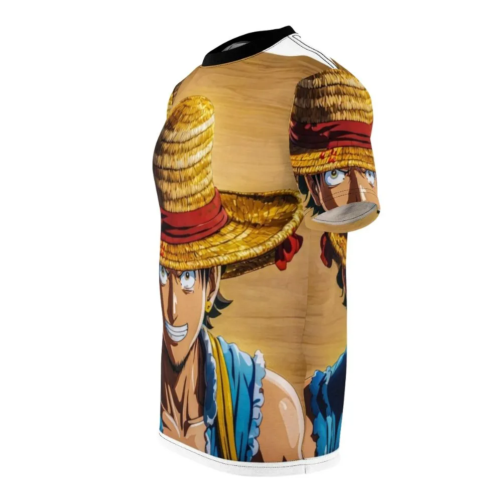 "Vibrant All-Over Print Graphic T-Shirt - Stylish and Versatile Apparel"