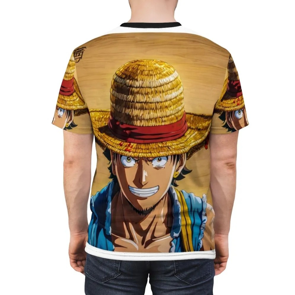 "Vibrant All-Over Print Graphic T-Shirt - Stylish and Versatile Apparel"