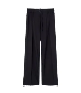 Recycled Polyester Jogger Trousers Black