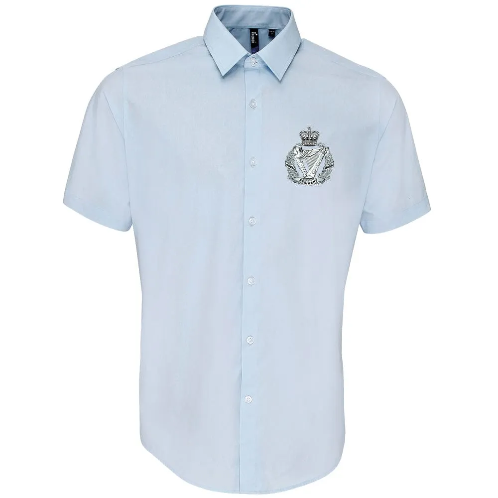 Royal Irish Regiment Embroidered Short Sleeve Oxford Shirt