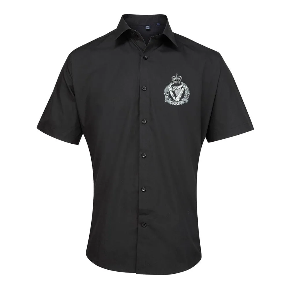 Royal Irish Regiment Embroidered Short Sleeve Oxford Shirt