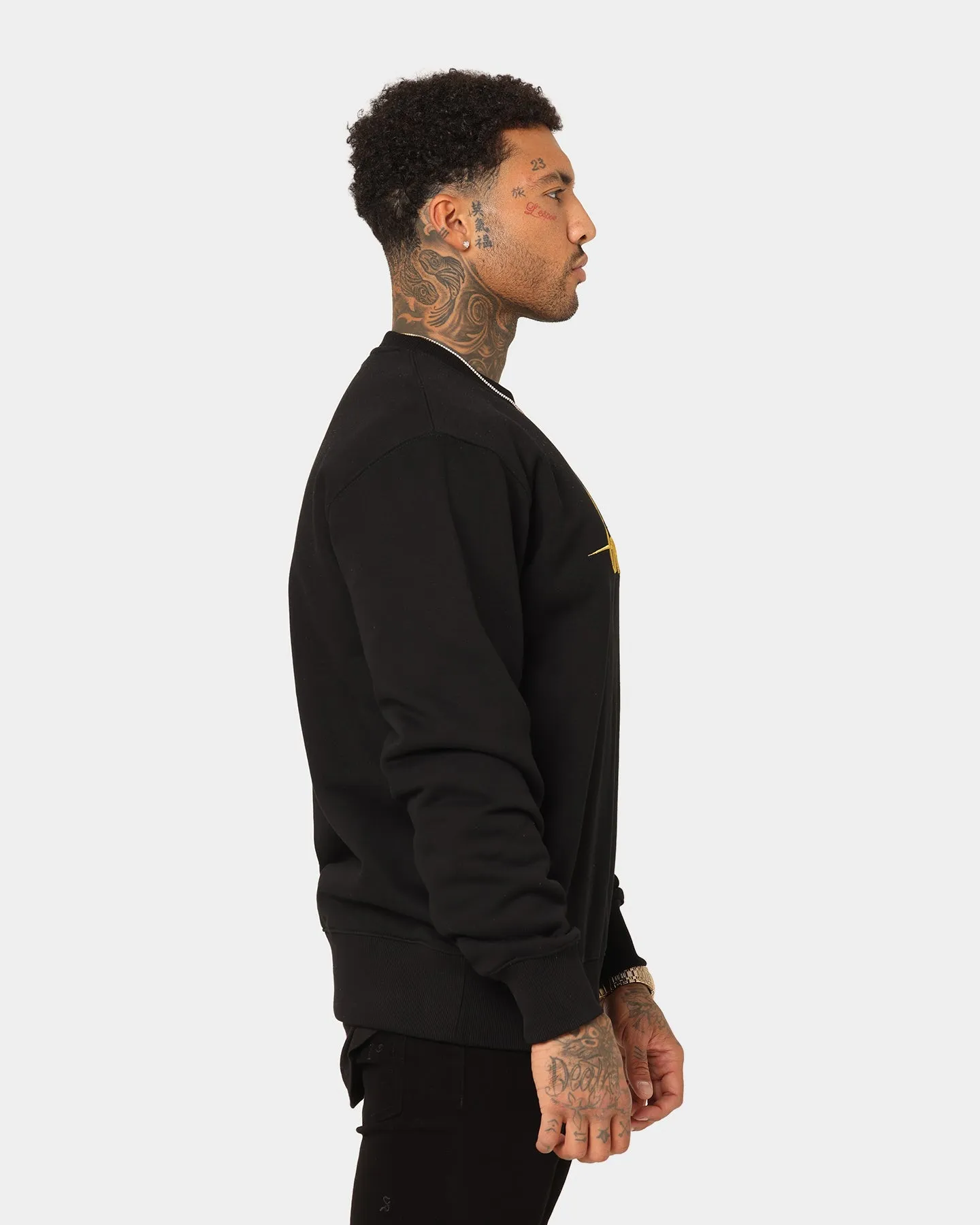 Saint Morta Saviour Crewneck Black/Gold