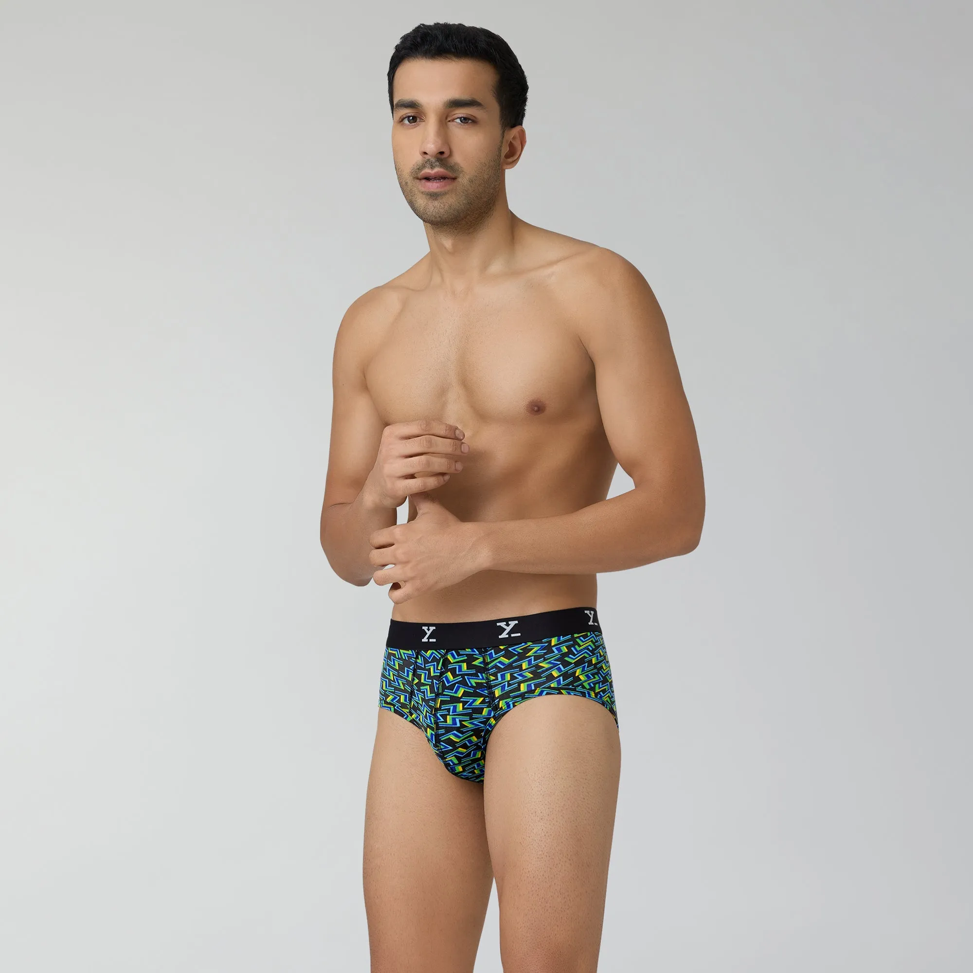 Shuffle Modal Briefs Bolt Green