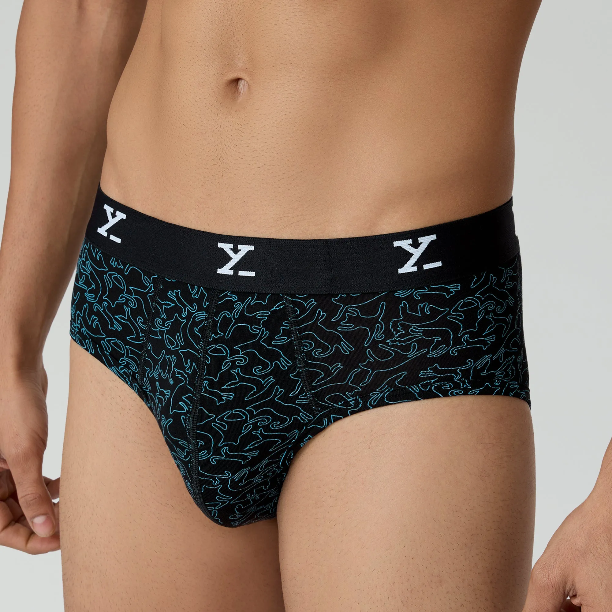 Shuffle Modal Briefs Yoga Black