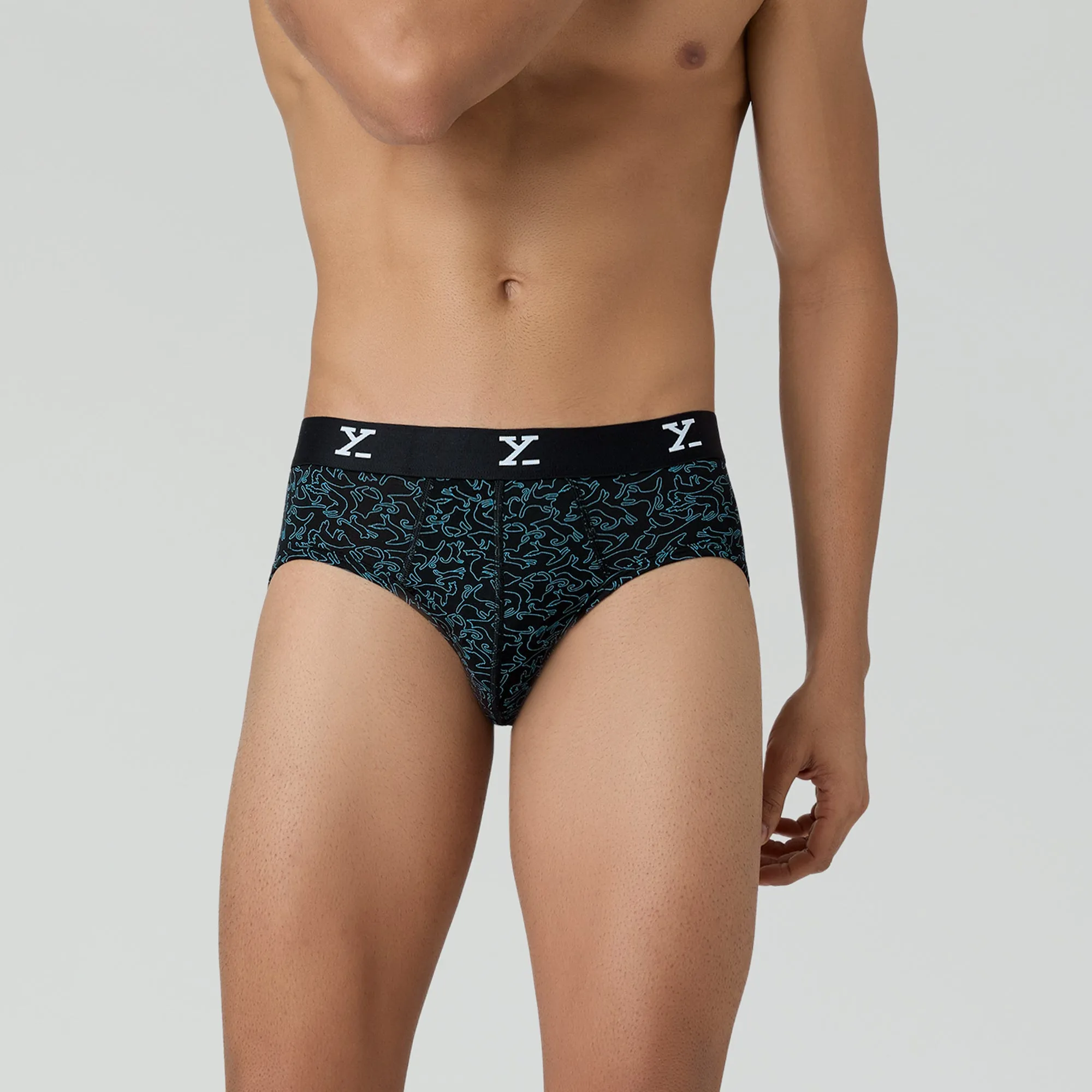 Shuffle Modal Briefs Yoga Black