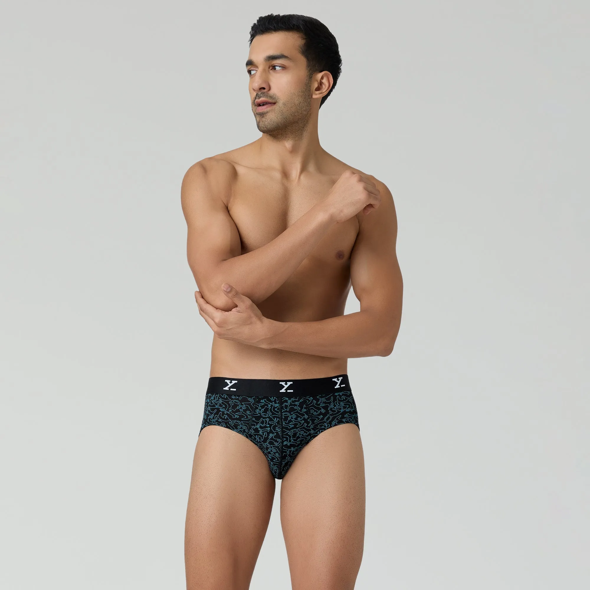 Shuffle Modal Briefs Yoga Black