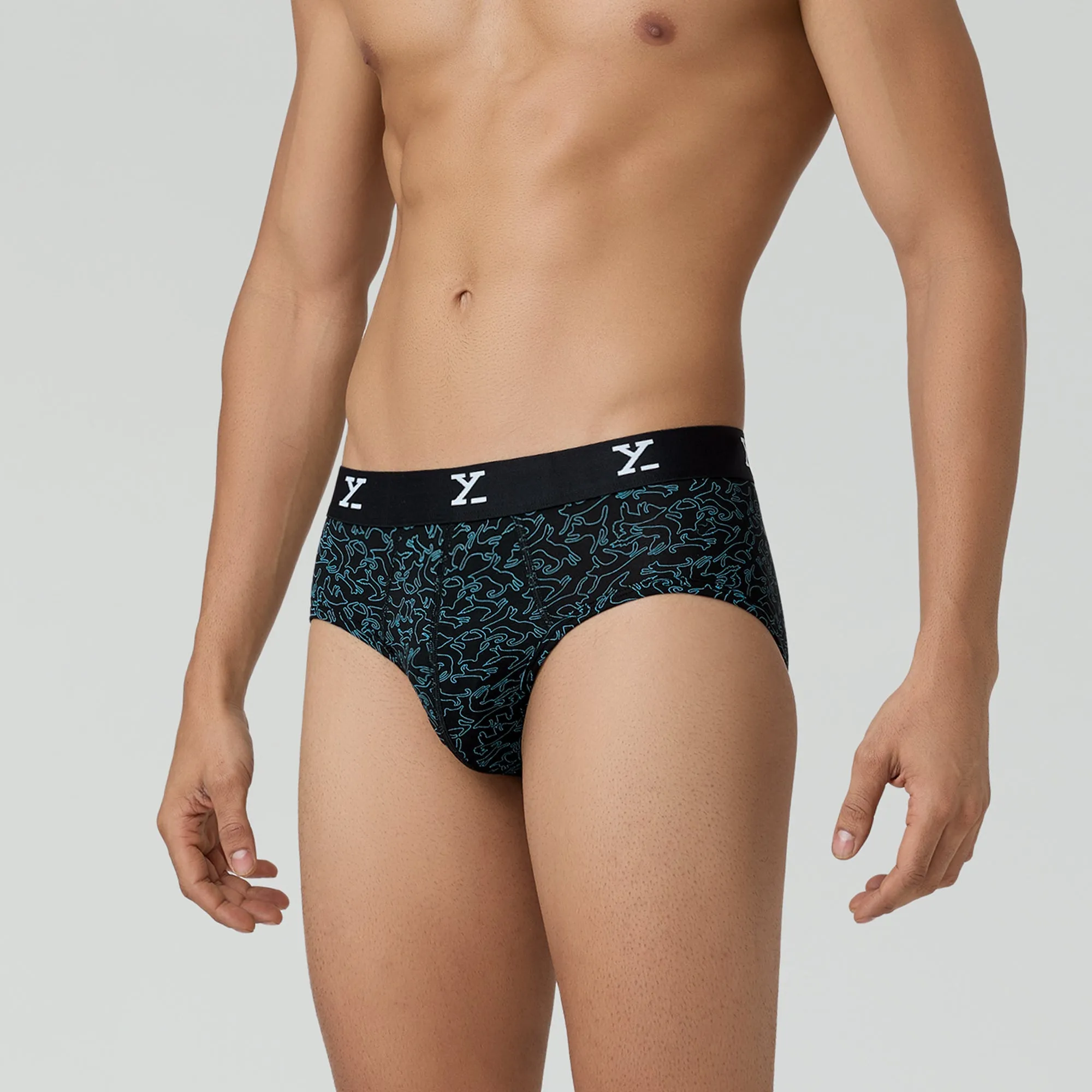 Shuffle Modal Briefs Yoga Black