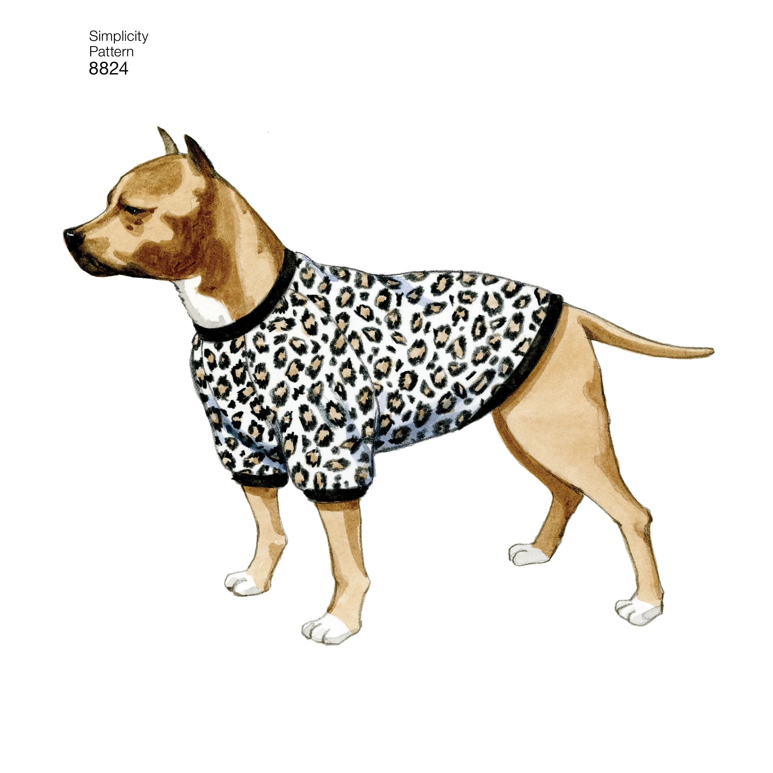 Simplicity Pattern 8824 dog coats