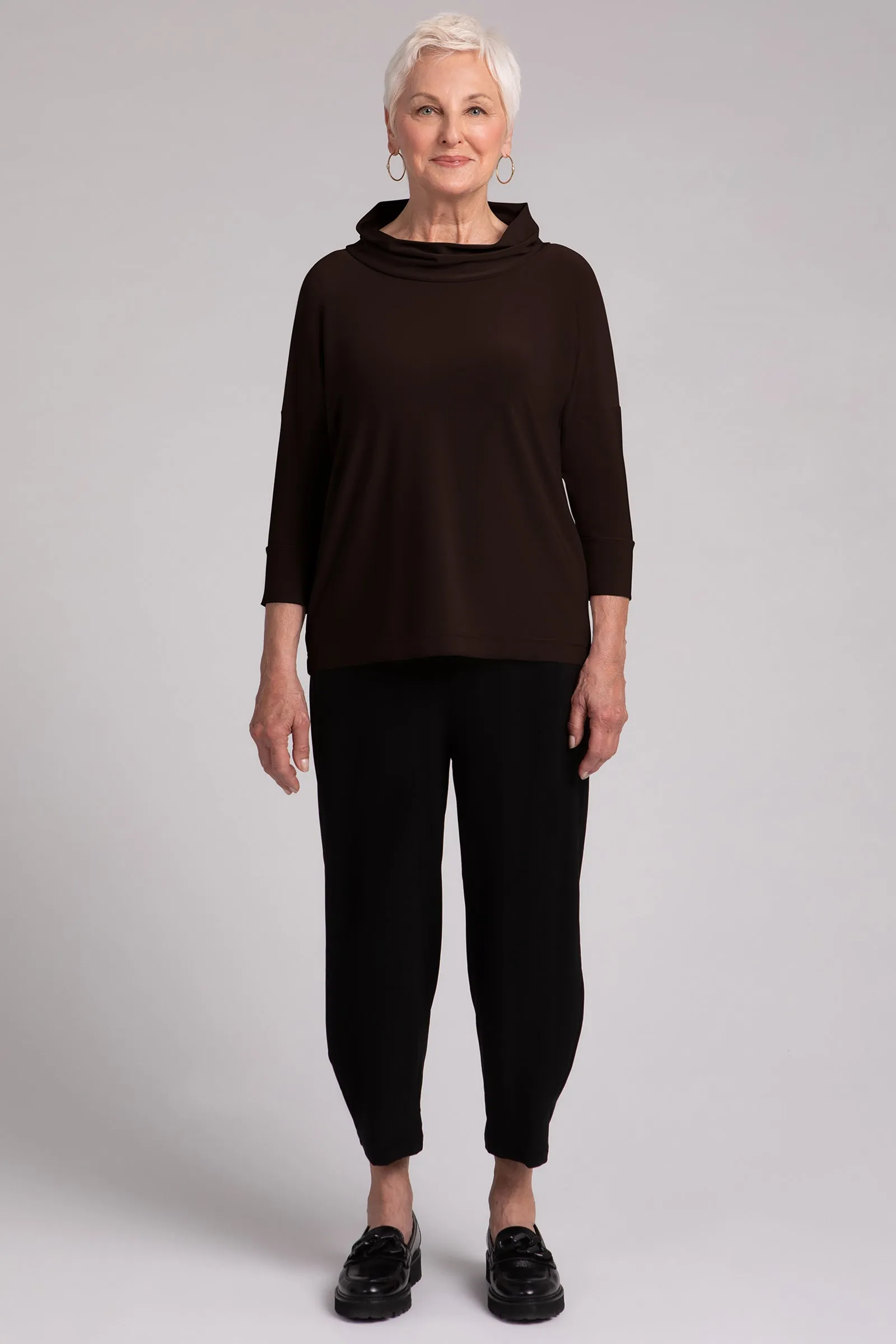 Slouch Sweatshirt | Chocolate