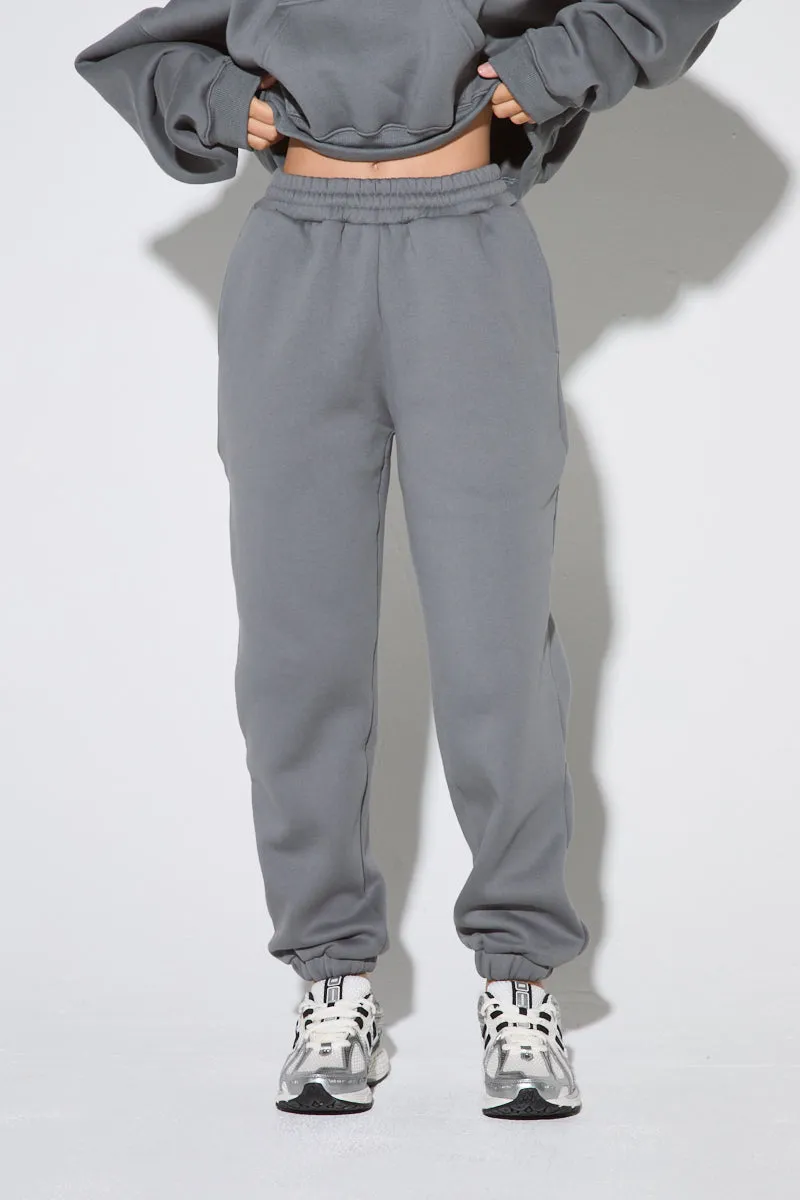 Steel Grey Joggers