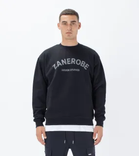 Studios Lowgo Crew Sweat Black