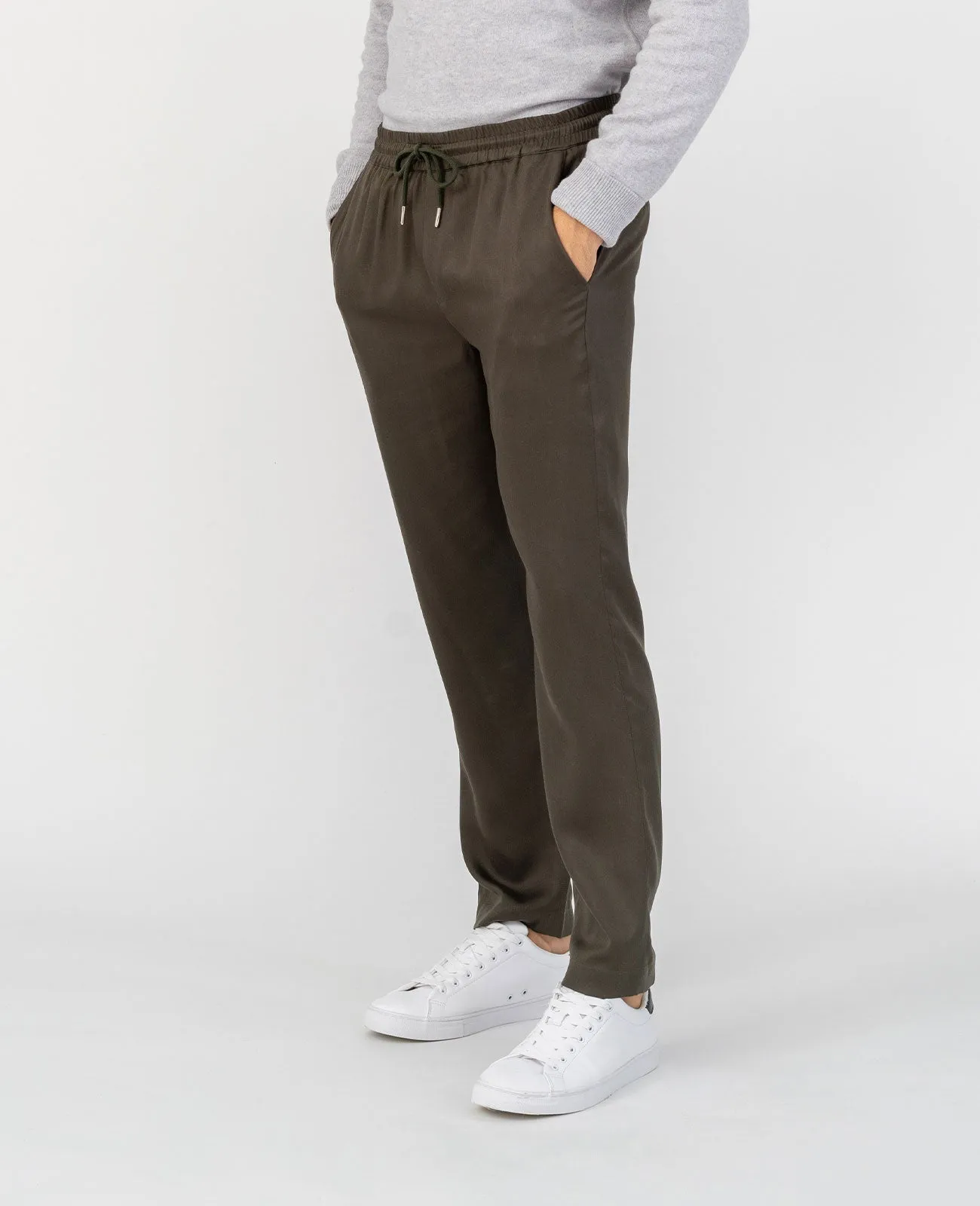 Tencel Drawstring Pant