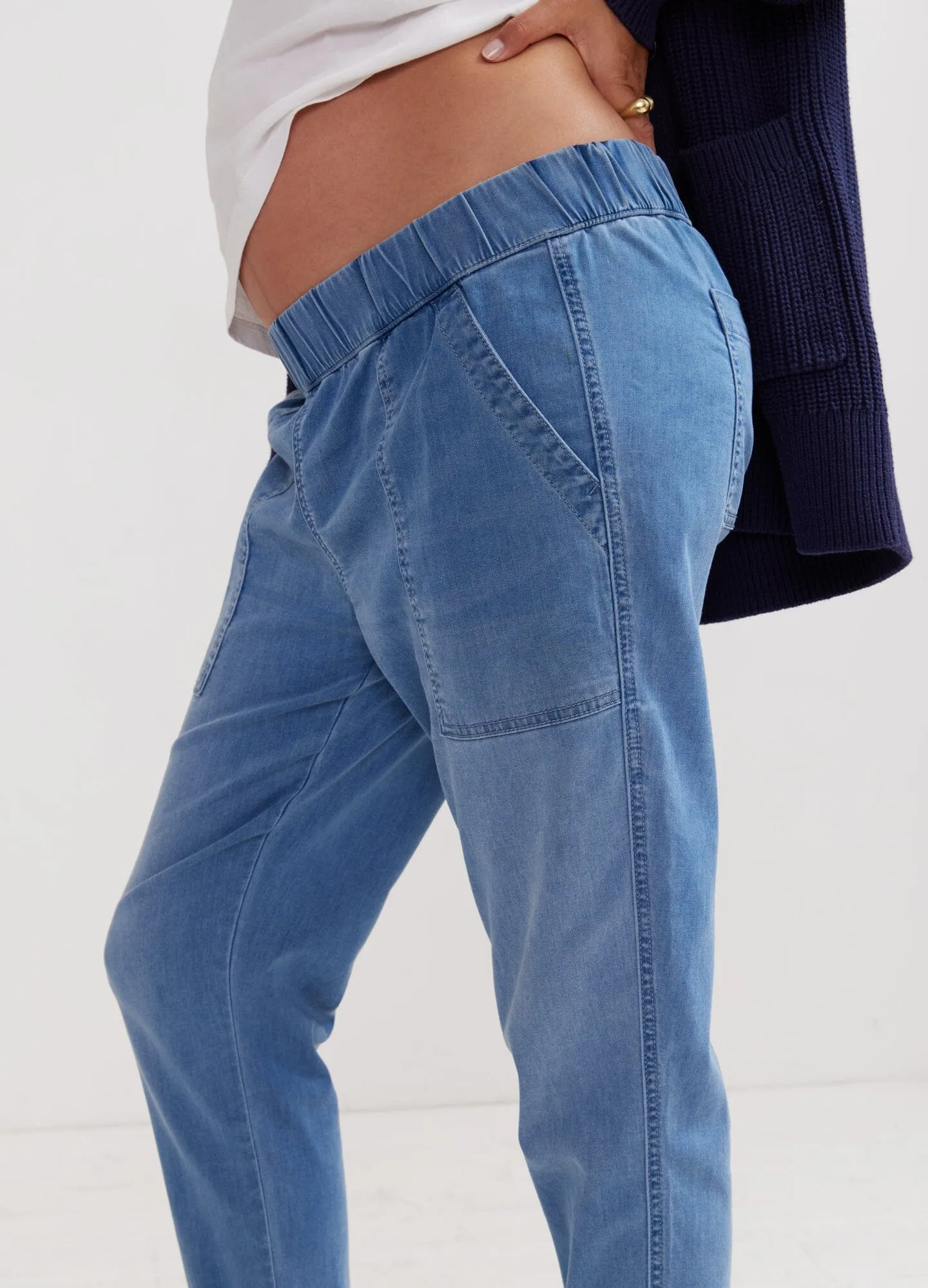 The Easy Denim Jogger