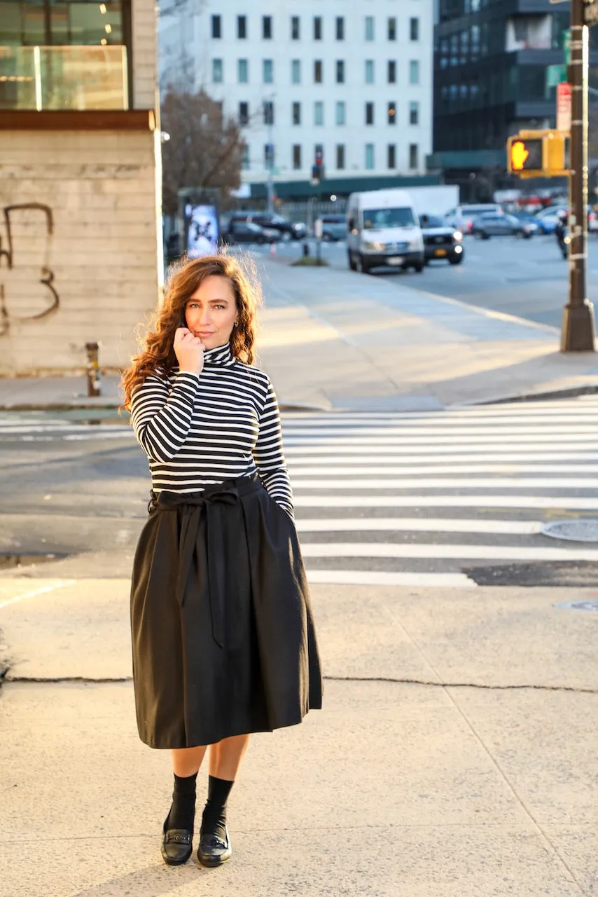 The Most Perfect Pleated Skirt (Black)