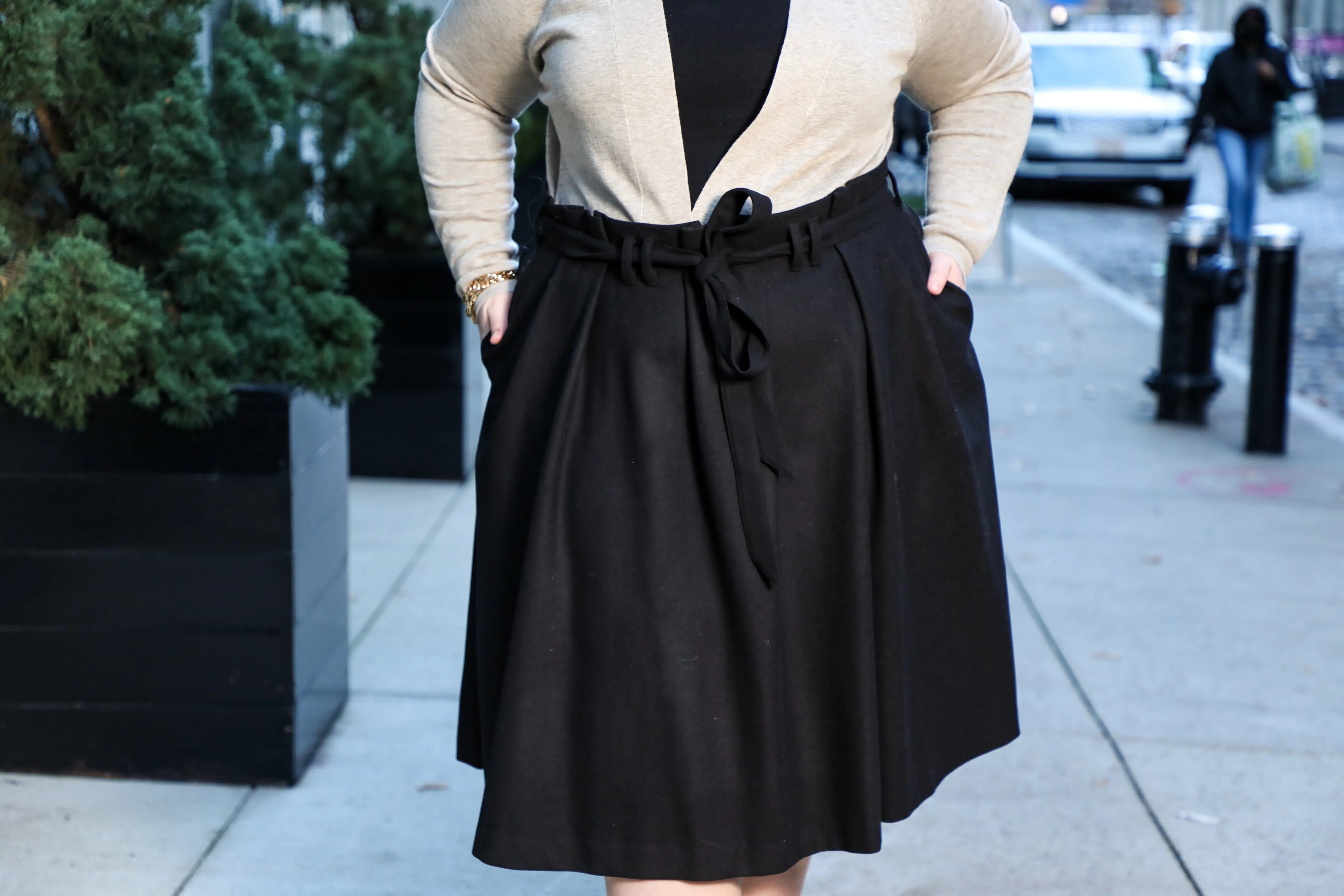 The Most Perfect Pleated Skirt (Black)