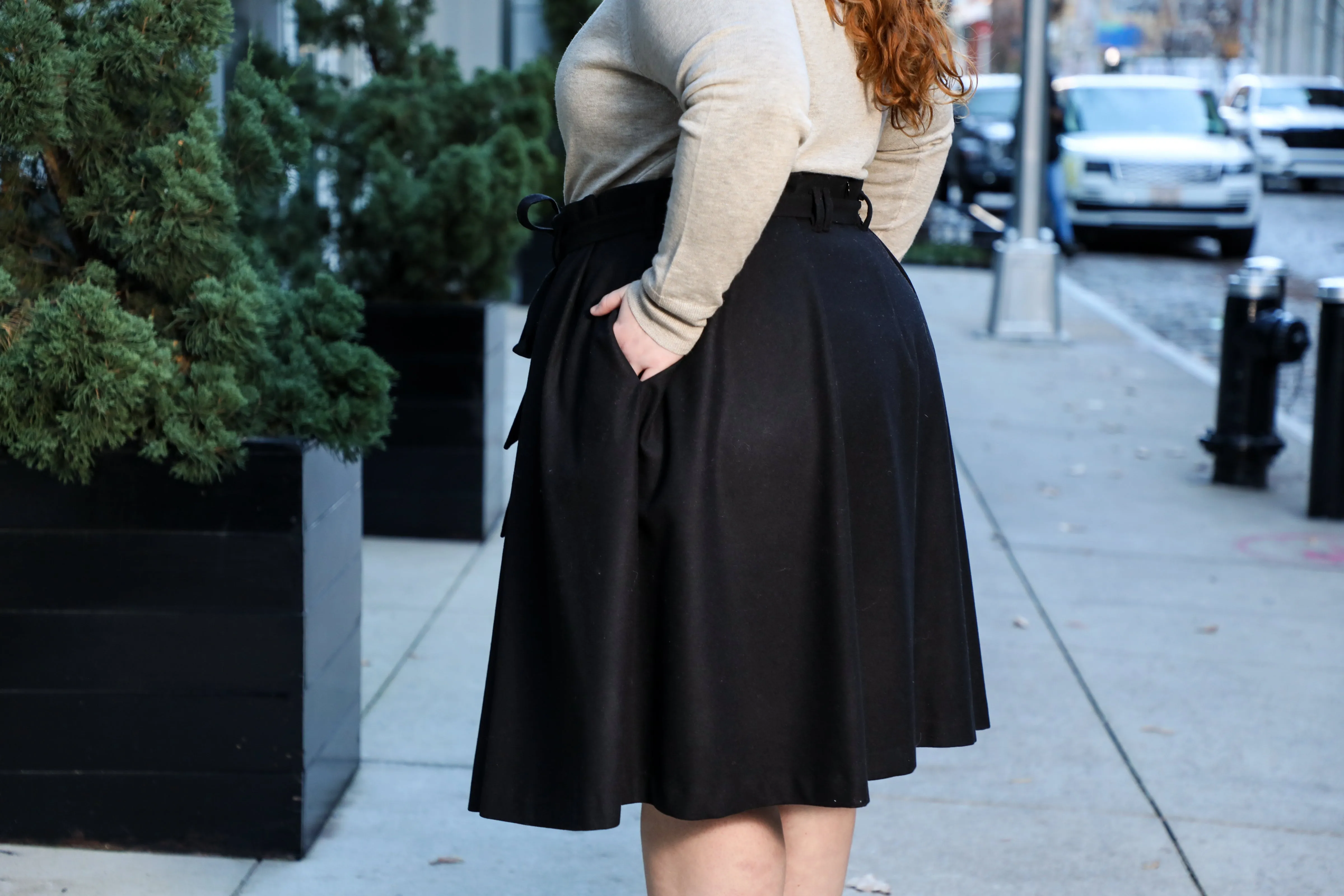 The Most Perfect Pleated Skirt (Black)